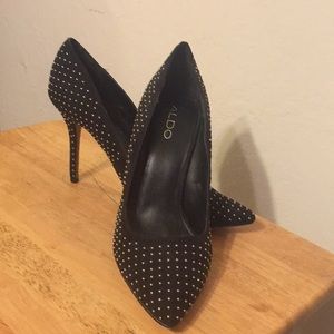 Aldo black heels